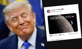 Președintele Donald Trump declară Luna teritoriu al SUA