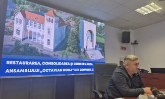 Castelul „Octavian Goga” din Ciucea, reabilitat. Tișe: „Lucrările au început deja”