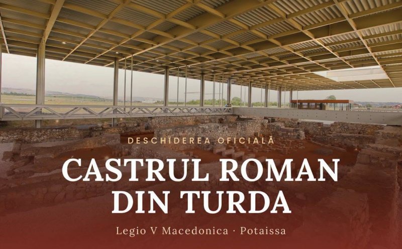 Castrul Roman din Turda își deschide porțile pentru public. Situl UNESCO poate fi vizitat oficial
