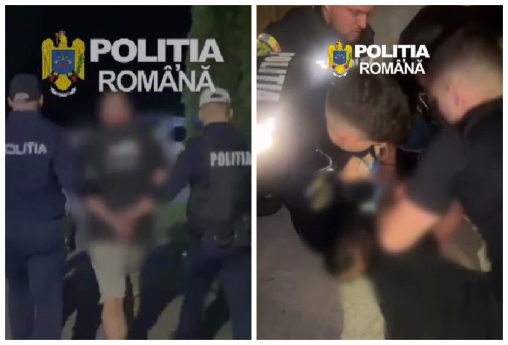 A crezut că scapă, dar polițiștii l-au prins. Tânăr de 21 de ani, pus la pământ și încătușat la Cluj, după ce ar fi bătut și jefuit un bărbat