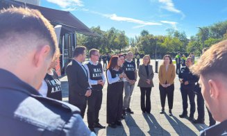 Capcanele traficanților, demascate la Cluj Arena. Tinerii intră într-un Escape Truck pentru a învăța să se protejeze