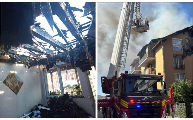 Primarul Pivariu anunță că toate apartamentele afectate de incendiul din Florești vor fi refăcute