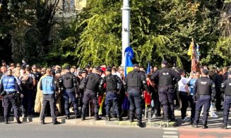 Protestul fermierilor a degenerat: jandarmii au folosit gaze lacrimogene, iar patru persoane au fost duse la Poliție