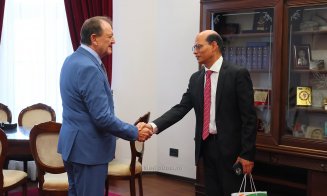 Primarul Cristian Matei, întâlnire cu ambasadorul Indiei în România. Discuții despre investiții și proiecte comune