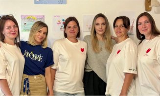 Angelina Jolie, în Ucraina cu fiul ei. Ce au văzut într-un oraș lovit aproape zilnic de atacuri