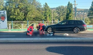 Aveti grijă pe Centura Metropolitană Cluj-Florești! Pietonii NU au învățat nimic din accidentul cu victima spulberată pe carosabil