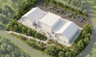 Nou salon de nunți și botezuri într-o localitate de lângă Cluj-Napoca. Amplasarea este cam ciudată: lângă cimitir