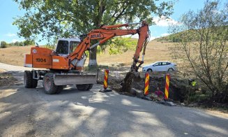 Un nou sector de drum județean din Cluj a intrat în reparații