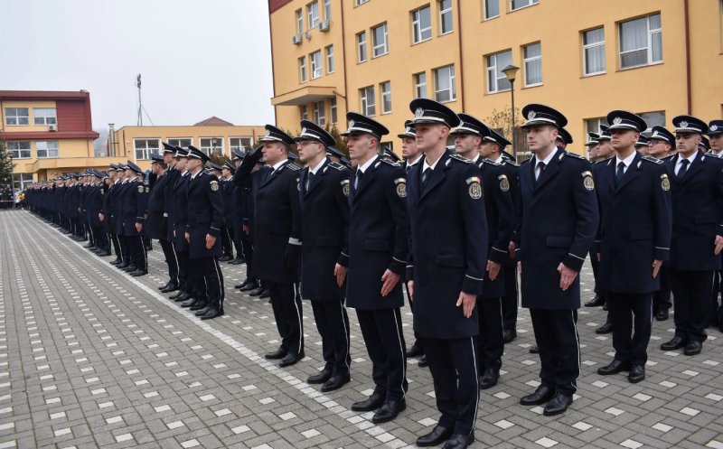 Uniforma de polițist poate fi mai aproape decât crezi. 350 de locuri disponibile la Școala de Agenți de Poliție „Septimiu Mureșan" din Cluj