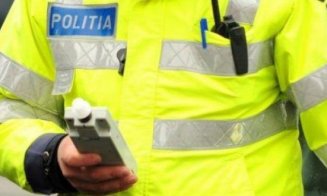 A urcat beat criță la volan și a pornit la drum. Șofer de 53 de ani din Cluj, depistat cu o alcoolemie uriașă