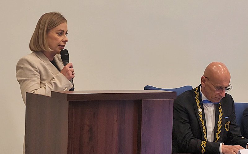 Maria Forna, la conferința ASTR de la UTCN: „Universitatea Tehnică reprezintă una dintre cele mai valoroase cărți de vizită ale județului Cluj și ale României”