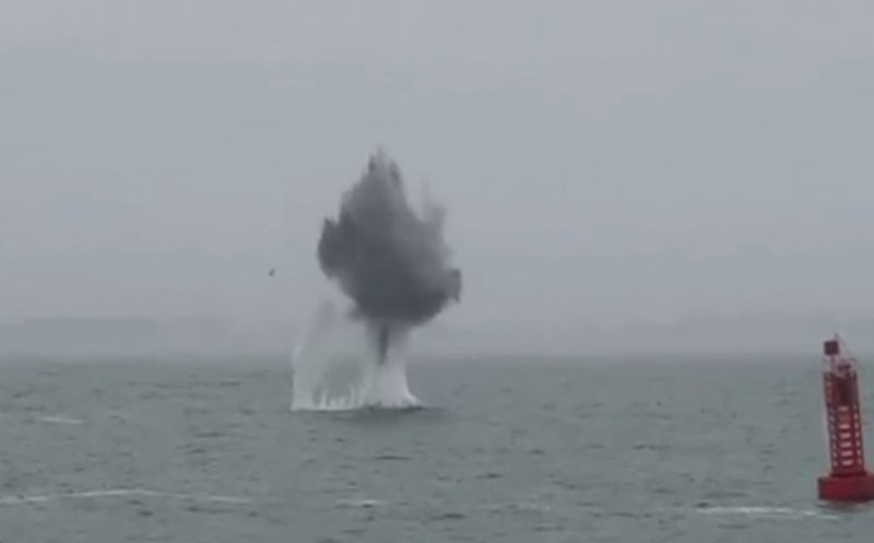 Resturi de dronă, găsite în Marea Neagră. Scafandrii militari au intervenit