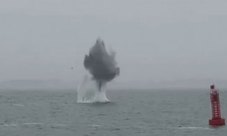 Resturi de dronă, găsite în Marea Neagră. Scafandrii militari au intervenit