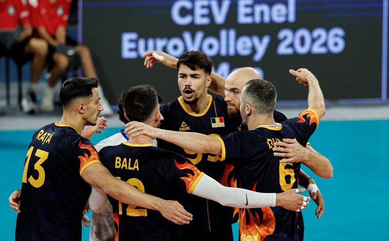 O nouă victorie mare pentru România la EuroVolley 2026. Naționala s-a calificat în sferturile de finală