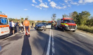 Accident în Topa Mică - Un bărbat a ajuns la spital