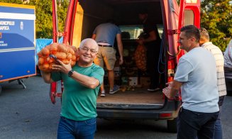 Bunătățile de la Zilele Recoltei ajung și la clujenii aflați în situații de viață dificile