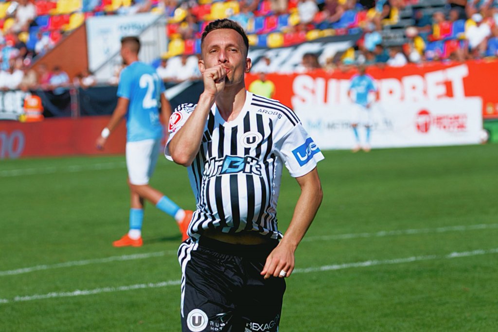 Bergodi, bucuros după primul gol al lui Ștefănescu la "U" Cluj: "Poate face diferența"