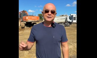 Boc, avertisment pentru constructorul noii școli din Bună Ziua: „Voi verifica periodic acest șantier”