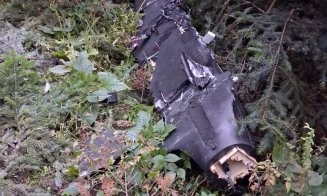 Dronă prăbușită în Nordul României în această dimineață, la aproximativ 25 de km de granița cu Ucraina