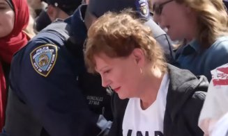 Actrița Susan Sarandon, reținută în timpul unei manifestații împotriva lui Netanyahu la New York