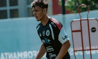 "U" Cluj crește un nou golgheter. Eduardo Bodnar înscrie pe bandă rulantă și s-a antrenat deja cu echipa de seniori