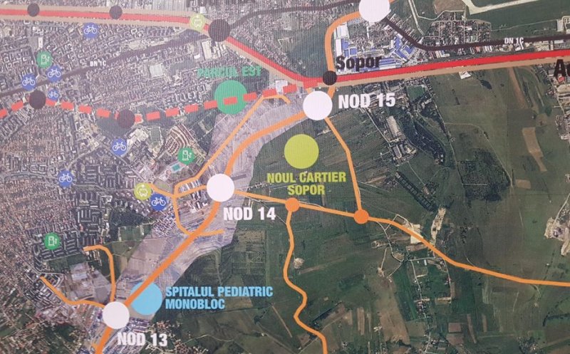 Drum nou în Someșeni, care se va conecta cu viitoarea Centură Metropolitană. Investiție de 40 mil. lei