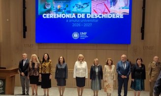 Rectorul UMF Cluj, Anca Buzoianu, mesaj pentru „boboci” la deschiderea anului universitar: „Ați devenit studenții celei mai bune universități medicale din țară”