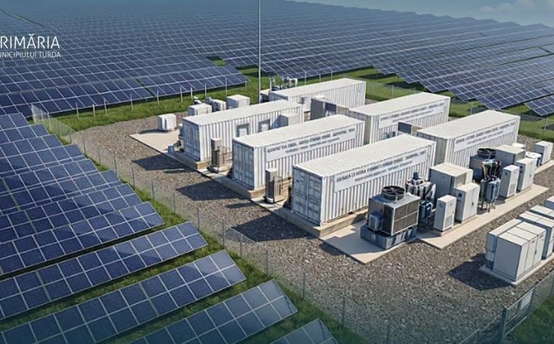 Turda pregătește baterii pentru energia produsă de centrala fotovoltaică. Investiție de aproape 25 de milioane de lei