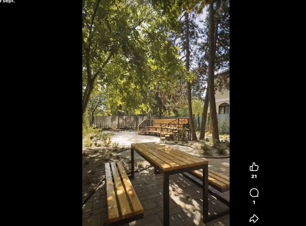 Clasă verde, în aer liber, la Ghibu. Primarul Boc invită și alte companii să ia exemplu