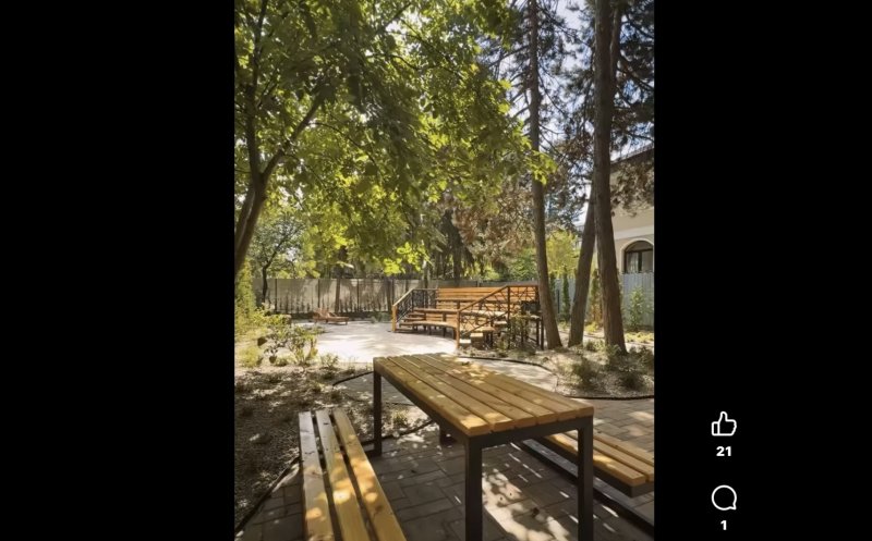 Clasă verde, în aer liber, la Ghibu. Primarul Boc invită și alte companii să ia exemplu