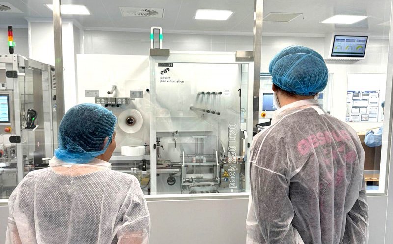 Planuri mari de extindere la fabrica de medicamente din Turda. Investiție de zeci de milioane de euro pentru dublarea liniilor de producție