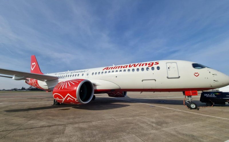 AnimaWings renunță la 75% din flotă din cauza unor probleme tehnice repetate la avioanele Airbus A220-300 și anunță "modificări punctuale ale programului de operare"
