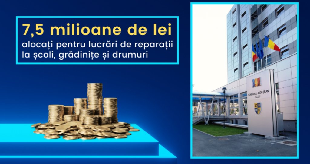 O treime din comunele clujene au primit bani din fondul de rezervă al județului. Lista completă
