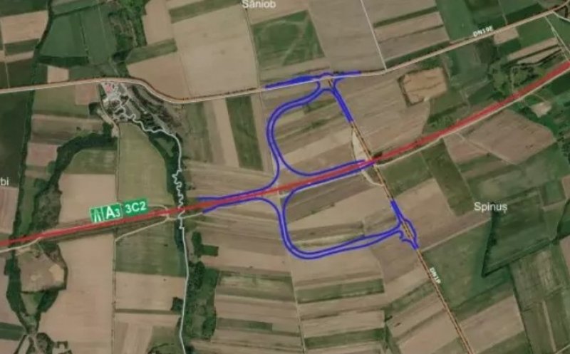 Un nod rutier important intră în etapa de execuție pe Autostrada Transilvania. Investiție de peste 13 milioane de euro