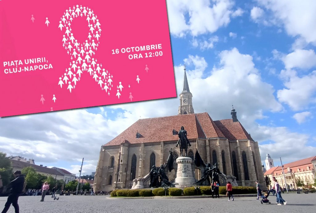 Ziua mondială de luptă împotriva cancerului la sân / Participă la panglica umană din Piața Unirii în 16 octombrie: "Nu trebuie să fii pacient”