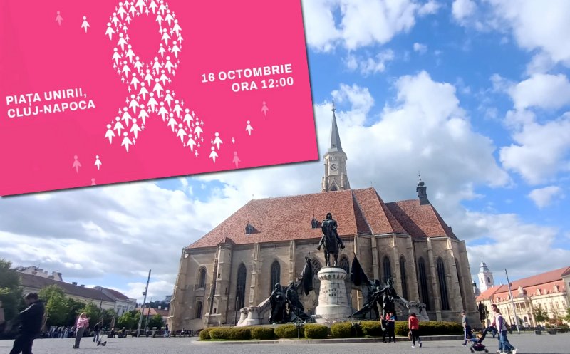 Ziua mondială de luptă împotriva cancerului la sân / Participă la panglica umană din Piața Unirii în 16 octombrie: "Nu trebuie să fii pacient”