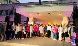 Institutul Oncologic din Cluj s-a aprins în roz pentru femeile afectate de cancerul de sân