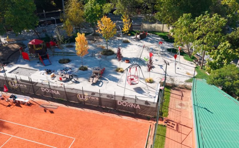 Noul parc din zona Rozelor prinde contur