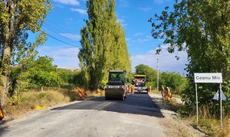 Se repară un nou drum județean din Cluj