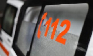 Accident pe Calea Dorobanților din Cluj-Napoca: trei mașini implicate, una s-a răsturnat. O femeie a fost rănită