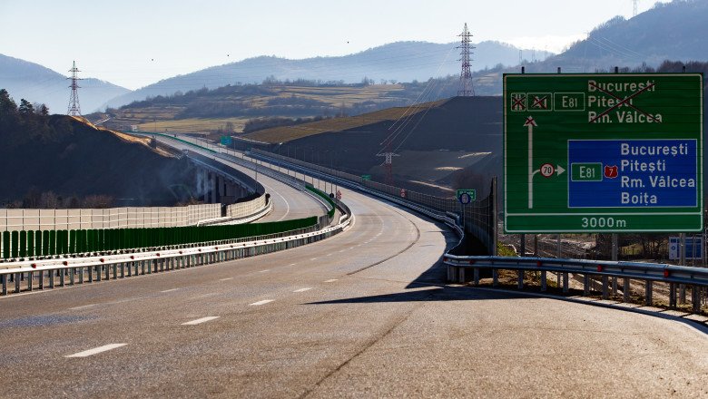 Mare atenție, șoferi! Se închide circulația pe o bucată din autostrada A1 Sibiu-Pitești