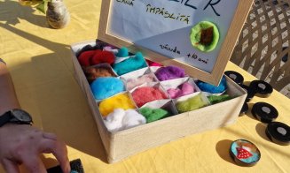 Poftiți și împâsliți! Căsuța cu atelier din Piața Unirii unde ne conectăm la liniștea din noi înșine
