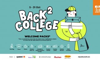 Welcome Pack-uri, reduceri și surprize pentru studenți, la Iulius Mall Cluj