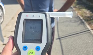 Cluj: biciclist „beat criță”, prins de polițiști. Aproape 40 de șoferi au fost amendați pentru viteză