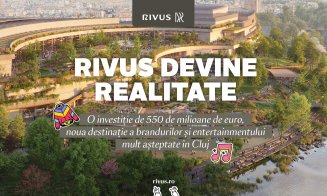 RIVUS devine realitate: proiectul este închiriat în proporție de 80% și îi invită pe clujeni să contribuie cu idei pentru completarea spațiilor disponibile