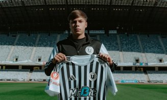 Încă un tânăr jucător continuă alături de "U" Cluj. Darius Mihăilă a semnat primul contract de profesionist