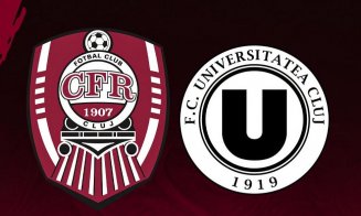 Derby-ul Clujului se joacă azi. CFR și Universitatea se întâlnesc în Gruia