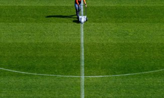 Cum arată gazonul din Gruia înainte de DERBY-ul Clujului / CFR Cluj - ”U” Cluj, astăzi de la 20:30