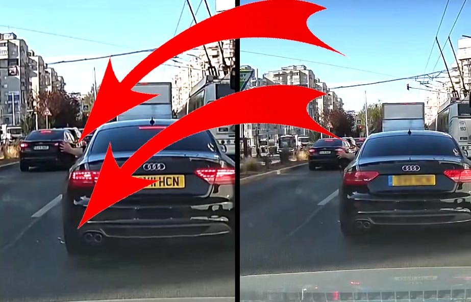 A avut o criză de hărnicie în traficul din Cluj-Napoca și a reușit să își bată joc de curățenia din oraș