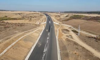 Autostrada Transilvania: Imagini din dronă cu Suplacu de Barcău – Chiribiș, lotul care ar putea fi deschis de 1 Decembrie